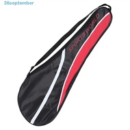 SEPTEMBER Badminton Racket Bag, Oxford Cloth Adjustable Strap Shuttlecock Bag, Tennis Case Bags Racket Cover Racket Organizing High-grade Outdoor Sports