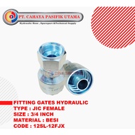GATES JIC FEMALE 3/ 4 inch Straight 12SL-12FJX Fitting