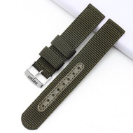 High Quality Genuine Leather Watch Straps Cowhide SEIKO SEIKO mechanical watch 5 canvas mens watch b