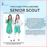 ◪ ✲ ✁ ❈ ♞,♘Austeen Type A And Type B School Uniform Set Girl Scout