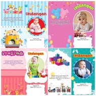 Axl/ Swing Invitation / Children's Swing Invitation Card / Children's Swing Invitation Card Per Box
