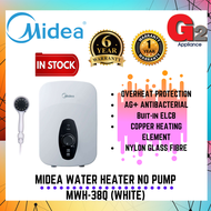 MIDEA WATER HEATER NON-PUMP MWH-38Q - MIDEA MALAYSIA WARRANTY