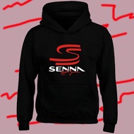 Ayrton Senna Hoodie Jumper Cotton Fleece Jacket