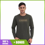 Kaos Eiger STRATO T-SHIRT 91000 7132 Original Lengan Panjang Cowok