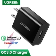 Ugreen Quick Charge 3.0 18W USB Wall Charger Fast