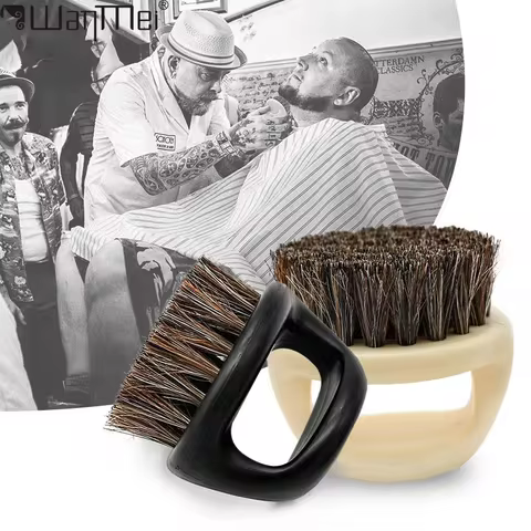 Finger Brush Beard Comb Salon Styling Tools Barber Shop Cleaning Broken Hair Brush Hairdressing Tool