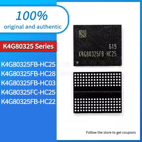K4G80325FB-HC25 K4G80325FB-HC28 K4G80325FB-HC03 K4G80325FC-HC25 K4G80325FB-HC22 Tested standard vers