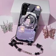 GANTUNGAN Glass Softcase + Hanger Latest Samsung A36 Samsung A56 HP Casing A36 A56 Camera Protector 