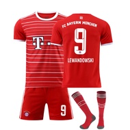 FCS Bayern München Football Jerseys for Men Kids Boys 22-23 Home Jersey No.6 Joshuas Kimmichs No.9 R