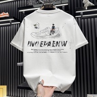 FGD | เสื้อยืดคอ rund แขนสั้นปักลายระดับไฮเอนด์อเมริกัน