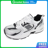 New Balance | NB นวบาลานซ 530 รองเทาวงคลาสสกสำหรบผหญง สขาว-ดำ รน GR530LB