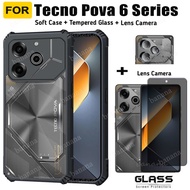 Ốp điện thoại chống sốc Tecno Pova6 Pova 6 Pro 5g cho Tecno Pova 5 5 Pro Go 2024 Spark 20 20C 20Pro