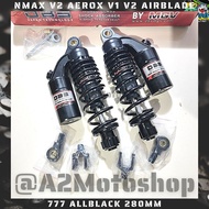 【hot sale】 NMAX 2020 2021 V2 Aerox V1 V2 Shock Absorber Adjustable 280mm DBS Japan Technology