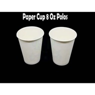 Contents: 50 Pcs PAPER CUP 8 OZ COFFEE TEA HEAT RESISTANT 240ML COFFEE 8OZ PAPER CUP 8 Oz