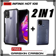 case hard case infinix hot 10s free garskin carbon
