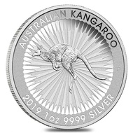 Koin Perak Australia Kangaroo 2019 - 1oz Fine Silver Coin