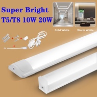 Modern T5 T8 Led Tube Light 2ft 60cm Wall Light 10W 20W Aluminum Tube Lamp Bar Lights For Home Kitch