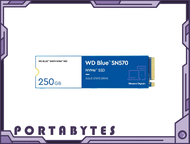 Western Digital 250GB WD Blue SN570 NVMe Internal Solid State Drive SSD - Gen3 x4 PCIe 8Gb/s, M.2 22