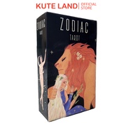 [Size Gốc] Bộ bài Zodiac Tarot 78 lá bài 7x12 Cm tặng đá thanh tẩy