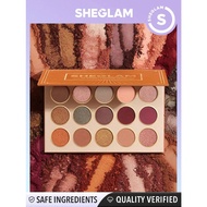 SHEGLAM 15 Color Shimmer Glitter Matte Eyeshadow Centuries Afterglow Eyeshadow Powder Palette Makeup