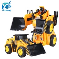 Transformation Lori Mainan Robot Car Plastic Engineering Construction Vehicle Truck Assembly Deformation Toys Gifts