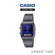 Casio Gray Resin Bracelet Analog-Digital Watch GNY-AQ-230GG-2ADF