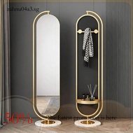 Acrylic Mirror Dressing Mirror Full-Length Mirror Home Floor Full Body Mirror Rotatable Ins Style Fu