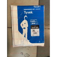 White Coverall Industrial Tissue Paint Tyvek Tyvex 400 Dupont Original CHEAPEST
