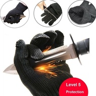 Cut Resistant Made Kevlar Gloves Working Steel Army-Grade