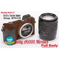 Garskin Camera Sony A6000 - wood 6