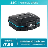 【Deal of the day】 Jjc Sd Case Sd Holder With Removal Tool Hard Waterproof Storage Box For 4 Sd 4 Sd/tf Cards