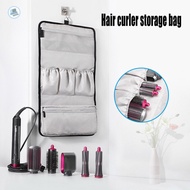 Storage Bag Compatible for Dyson Airwrap Styler Accessories Holder Multiple Pouches with Hook Hanger