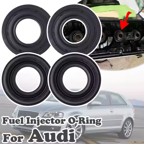 4Pcs Fuel Diesel Injector Seal Ring For Audi A1 8X A3 8P 8V A4 B8 8K A5 8T A6 C7 4G Q3 8U Q5 8R TT V