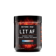 BEYOND RAW LIT AF | Advanced Formula Clinical Strength Pre-Workout Powder | Contains Caffeine, L-Cit