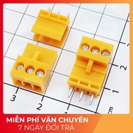 [5 Pieces]- HT-3.96-3-V Terminal Block 3 Straight Pins 3.96mm 300V 10A Tech Components Tech Componen