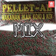 Pelet-AB MIX Pakan Ikan Koi dan Koki Pelet ikan hias