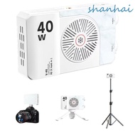 SHANHAI Mini LED Video Lamp, 4400mAh Battery CRI/TLCI 90+ RGB LED Camera Light, Multi-functional 280