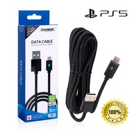 🚀 พร้อมส่ง 🚀สายจอย PS5 XBOX Series X  Type-C Cable แบรนด์ DOBE แท้ ยาว 3 เมตร Data Type-C PS5 Chargi