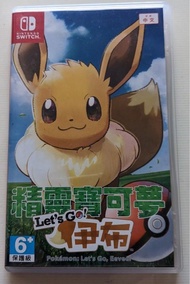 精靈寶可夢伊布  竉物小精靈伊貝 Let’s go Eevee Lets go Eevee switch Pokemon