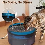 2400ml/81.16oz/0.634gal Automatic Pet Water Dispenser, Indoor Cat Dog Drinking Fountain, Super Quiet