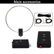 Short Wave Antenna Short Wave Antenna 10KHz-159MHz Small Ring GA800 Antenna HF Active Ring Radio JTF