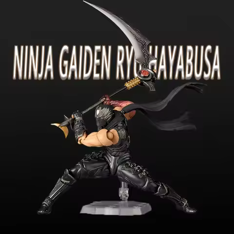 Kaiyodo Ninja Gaiden Ryu Hayabusa Movable Collection Model Toys Pvc Action Figurine Collectible Desk