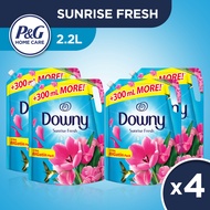 Downy Fabric Conditioner Sunrise Fresh Antibac Kontra Germs Passion 2L-2.3L Refill x 4 packs