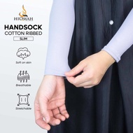 Handsock Cotton Ribbed by Telekung HIQMAH - Slim