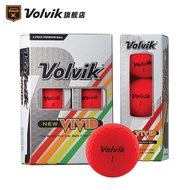 Volvik Warwick ของแท้นำเข้าลูกกอล์ฟสดใสสามชั้น12แคปซูล/6แคปซูลอุปกรณ์กล่องของขวัญกอล์ฟ