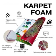 200x180 CM JUMBO REVERSIBLE FOAM CARPET
