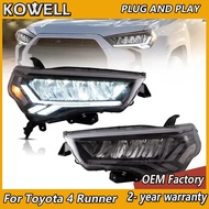 Car Styling for Toyota 4Runner Headlight 2013-2020 4Runner Head Lights 4 Runner DRL Turn Signal High