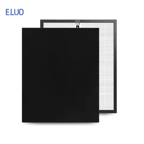 Air Purifier Filter Replacement For Philips AC4025 AC4026 HEPA filter 303*247*30mm And Carbon Cotton