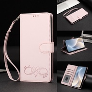 Leather Flip for OPPO A6 GT A6S A6X A6T Pro A6K Card slot walle Happy Pattern style PU Phone case 10