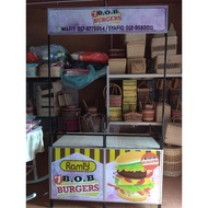 STALL LIPAT MUDAH ALIH PRODUK MAKANAN "BURGER STALL LIPAT"